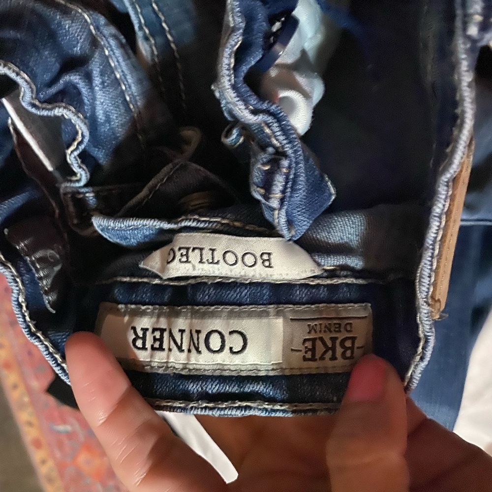 BKE Classic Blue Bootcut Jeans - Picture 2 of 2